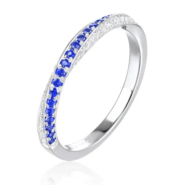 Twist Sapphire Ring Rasmussen Jewelers Spanish Fork, UT
