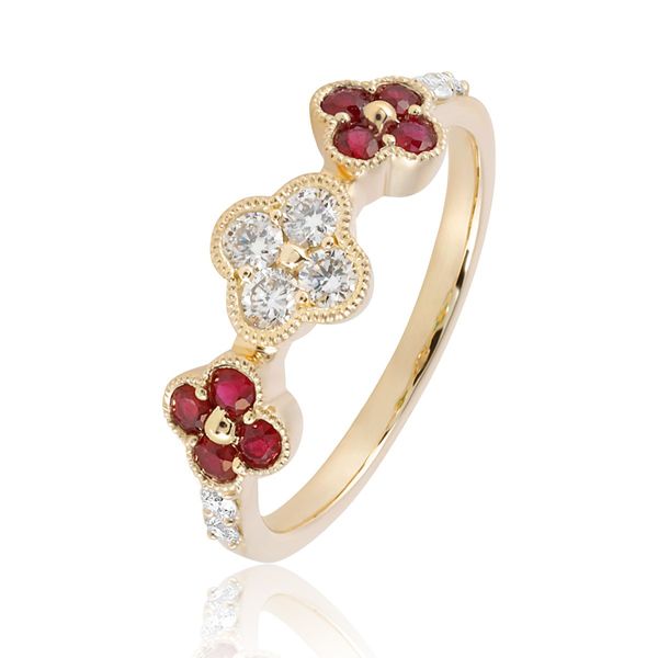 Ruby and Diamond Ring Rasmussen Jewelers Spanish Fork, UT