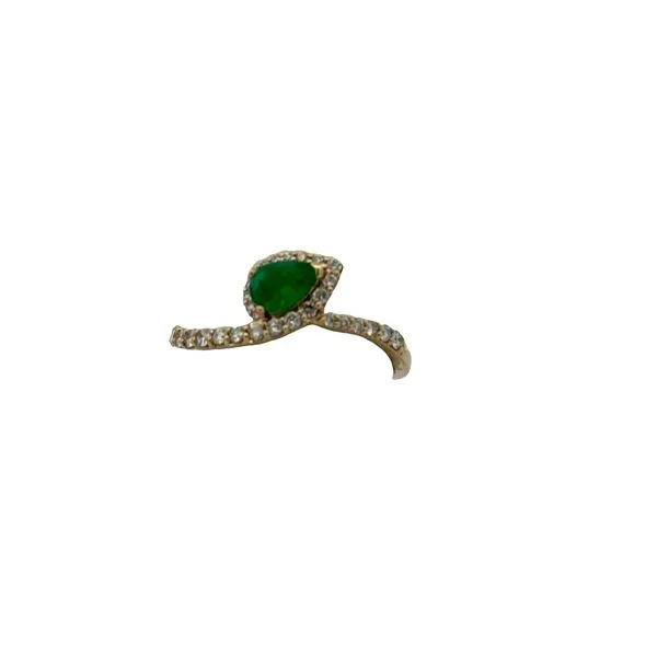 Emerald and Diamond Ring Rasmussen Jewelers Spanish Fork, UT