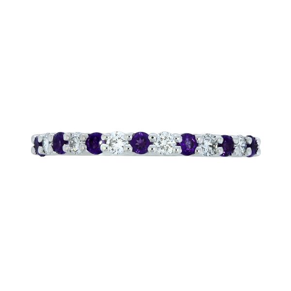 Amethyst and Diamond Ring Rasmussen Jewelers Spanish Fork, UT