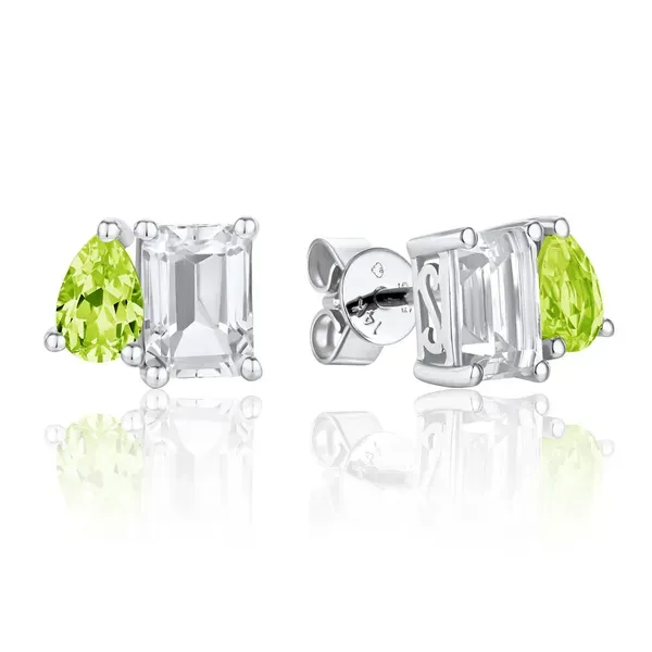 Emerald Cut & Pear Shape Mariposa Earrings Rasmussen Jewelers Spanish Fork, UT