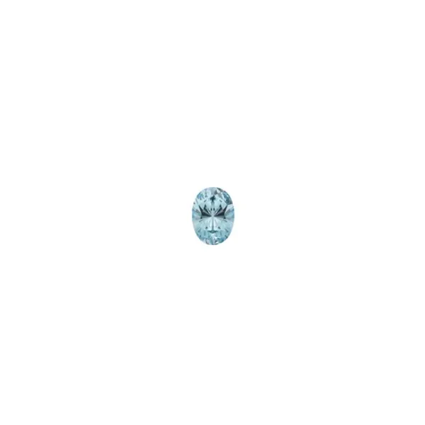 White Gold Aquamarine and Diamond Halo Pendant Necklace Image 2 Rasmussen Jewelers Spanish Fork, UT