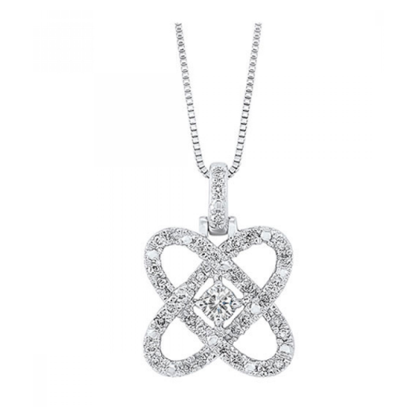Sterling Silver Diamond Pendant Rasmussen Jewelers Spanish Fork, UT