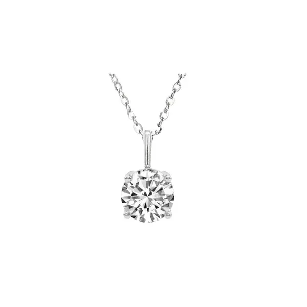 Lab Round Diamond Pendant Rasmussen Jewelers Spanish Fork, UT