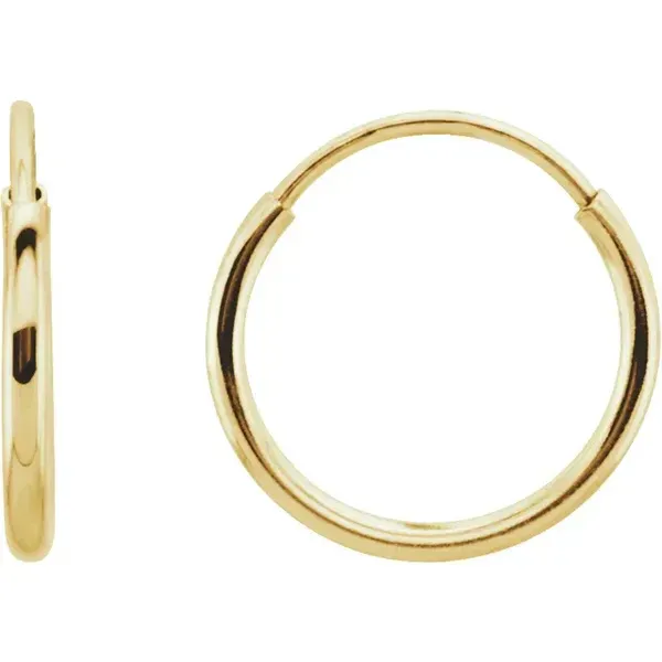 Yellow Hoop Earrings Rasmussen Jewelers Spanish Fork, UT