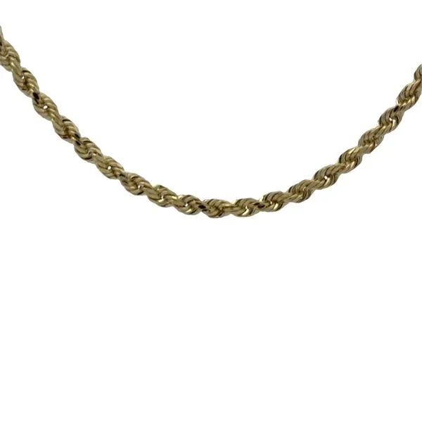 Yellow Gold Rope Chain Rasmussen Jewelers Spanish Fork, UT