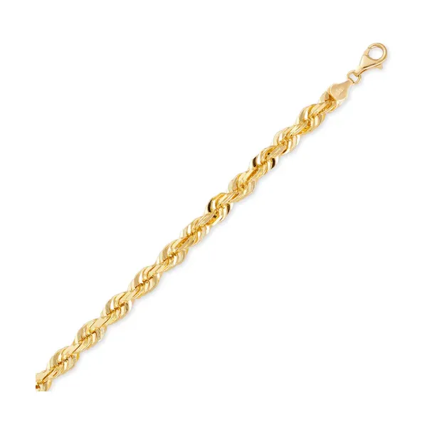 Yellow Diamond-cut Rope Chain Rasmussen Jewelers Spanish Fork, UT