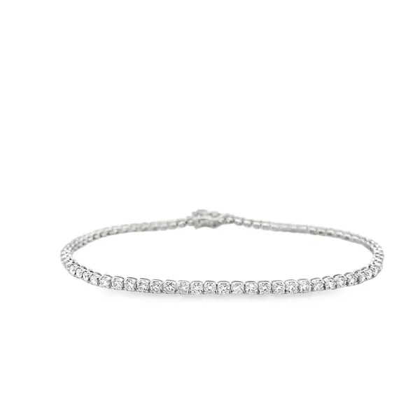 Sterling Silver Lab Tennis Bracelet Rasmussen Jewelers Spanish Fork, UT