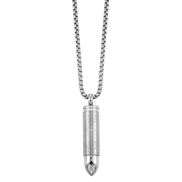 Steel Men's Bullet Pendant Rasmussen Jewelers Spanish Fork, UT