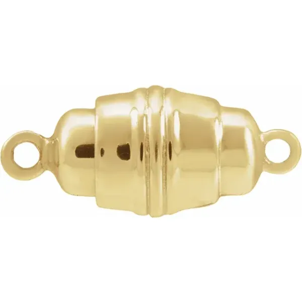 Yellow Gold-Plated Sterling Silver Magnetic Clasp Rasmussen Jewelers Spanish Fork, UT