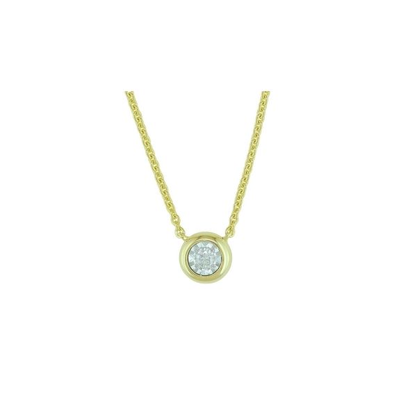 Bezel Set Diamond Necklace Rasmussen Jewelers Spanish Fork, UT