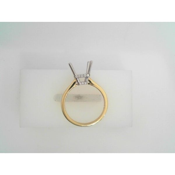 Princess Cut Diamond Semi-Mount Image 2 Redlands Jewelers Redlands, CA