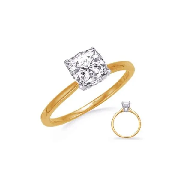 Princess Cut Diamond Semi-Mount Redlands Jewelers Redlands, CA