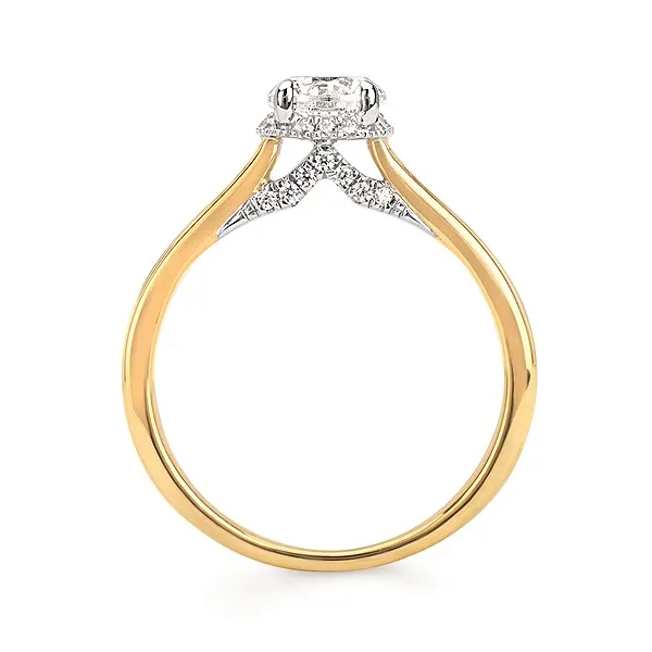 Two-Tone Diamond Ring Redlands Jewelers Redlands, CA