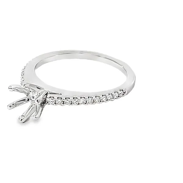 Classic Engagement Ring Setting Image 4 Redlands Jewelers Redlands, CA