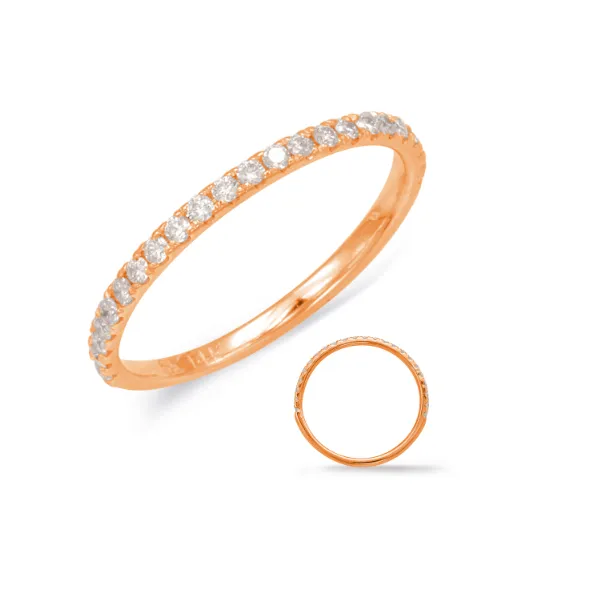Rose Gold Diamond Band Redlands Jewelers Redlands, CA