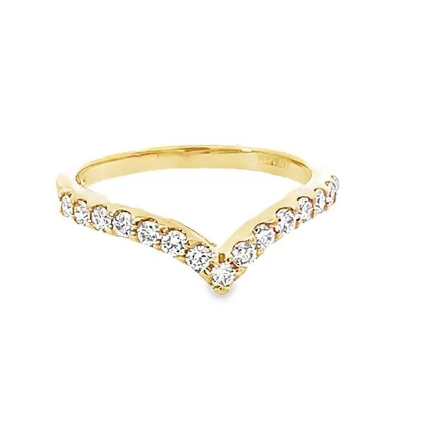 Chevron Diamond Band Image 3 Redlands Jewelers Redlands, CA