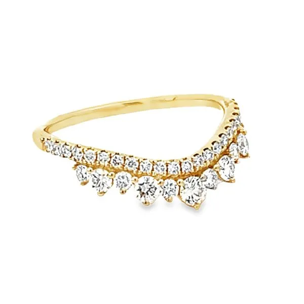 Curved Diamond Band Redlands Jewelers Redlands, CA