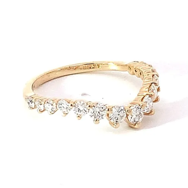 Curved Diamond Band Redlands Jewelers Redlands, CA