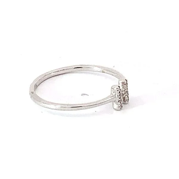 Diamond Initial Ring Image 2 Redlands Jewelers Redlands, CA