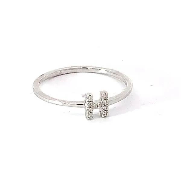 Diamond Initial Ring Redlands Jewelers Redlands, CA