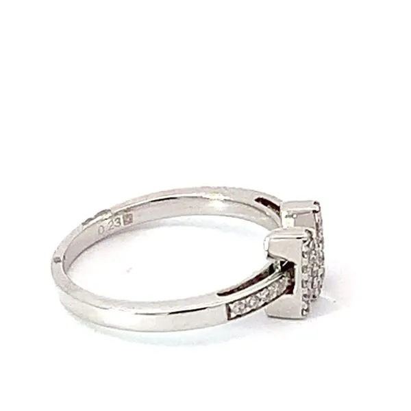 Diamond Initial Ring Image 2 Redlands Jewelers Redlands, CA