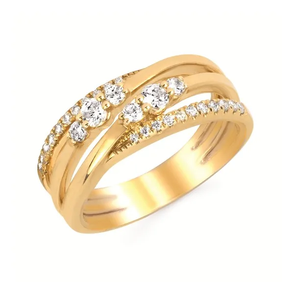 Four Row Diamond Fashion Ring Redlands Jewelers Redlands, CA