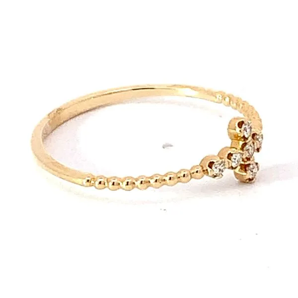 Cross Diamond Ring Image 2 Redlands Jewelers Redlands, CA