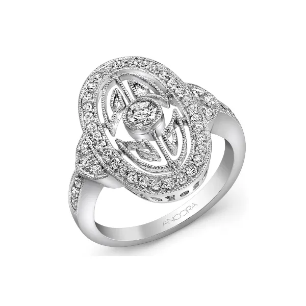 Art Deco-Inspired Diamond Fashion Ring Redlands Jewelers Redlands, CA