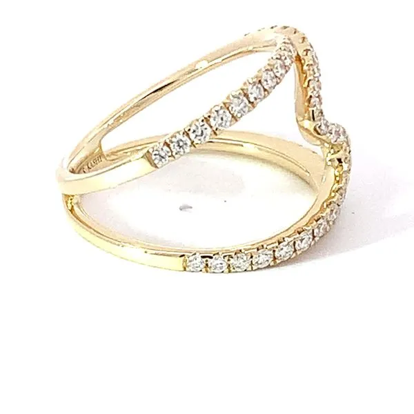 Split Shank Micro Pave Diamond Fashion Ring Image 2 Redlands Jewelers Redlands, CA