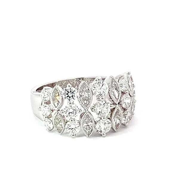 Floral-Inspired Diamond Band Redlands Jewelers Redlands, CA