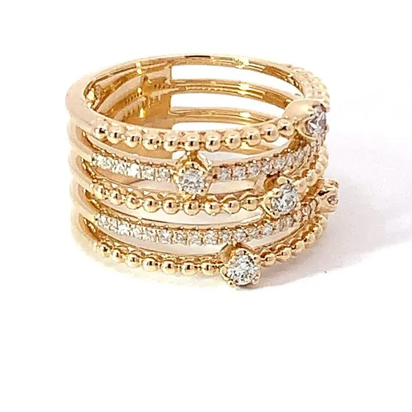 Beaded and Diamond Fashion Ring Redlands Jewelers Redlands, CA