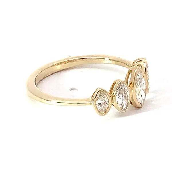 Marquise Diamond Bezel Ring Image 2 Redlands Jewelers Redlands, CA