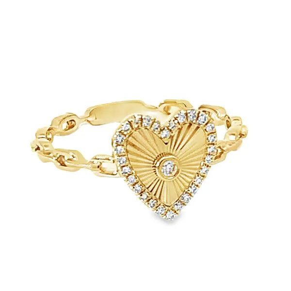 Heart Shaped Diamond Ring Redlands Jewelers Redlands, CA