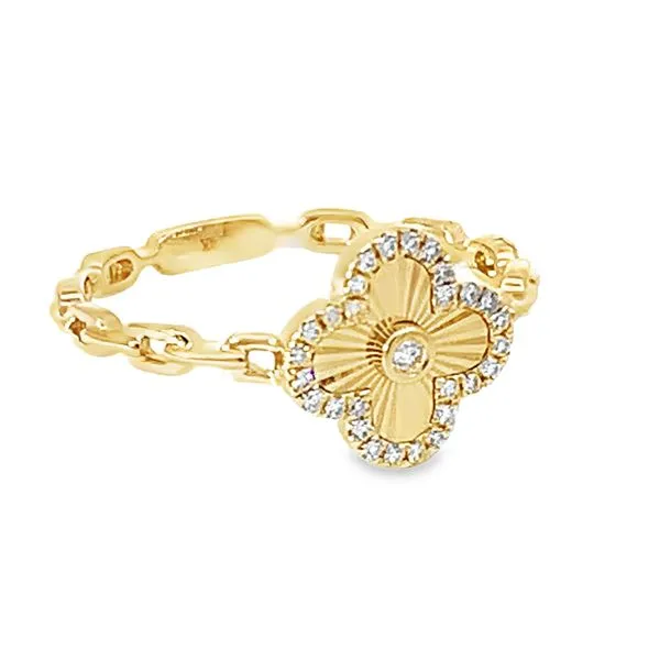Diamond Clover Fashion Ring Redlands Jewelers Redlands, CA