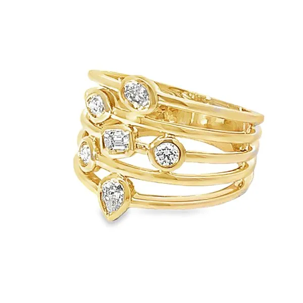 Multi-Shaped Diamond Ring Image 4 Redlands Jewelers Redlands, CA