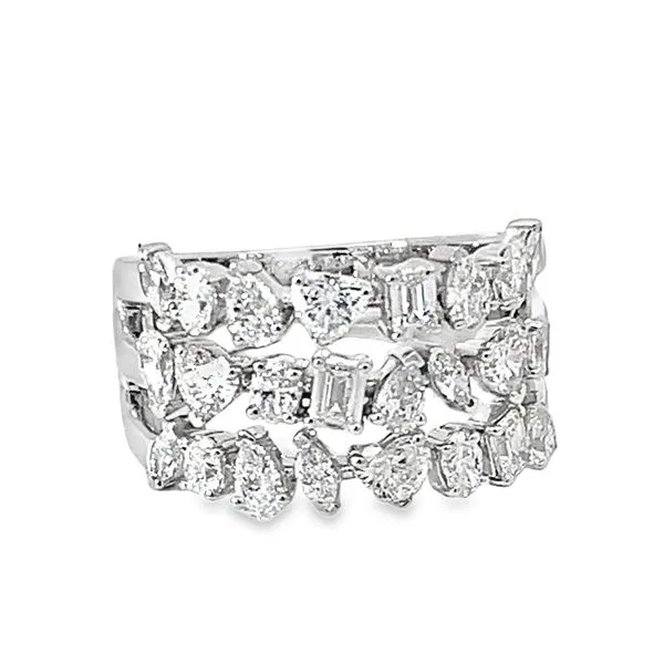 Mixed Cut Diamond Band Image 2 Redlands Jewelers Redlands, CA