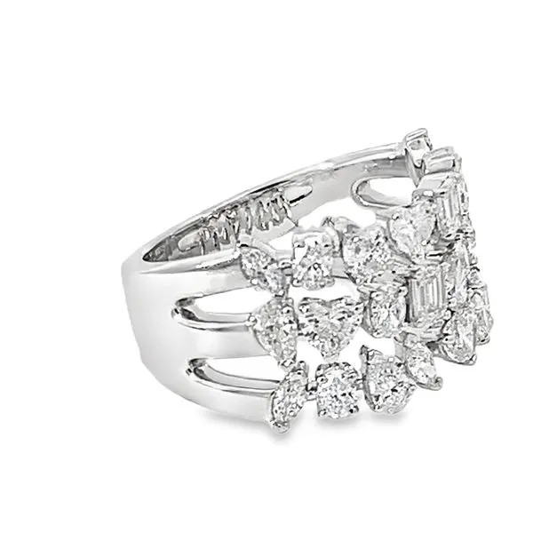 Mixed Cut Diamond Band Image 3 Redlands Jewelers Redlands, CA