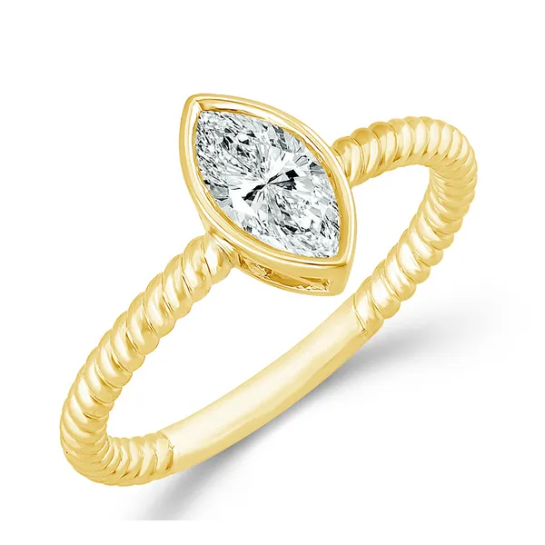 Marquise Diamond Bezel-Set Ring – 0.50ct Redlands Jewelers Redlands, CA