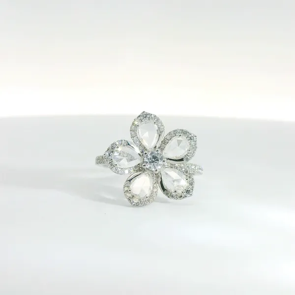 Diamond Flower Ring Redlands Jewelers Redlands, CA