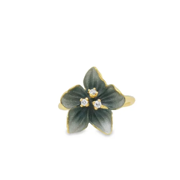 Diamond Floral Ring Redlands Jewelers Redlands, CA