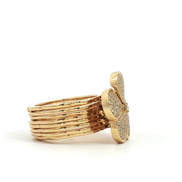 Convertable Floral Bracetlet to Ring Image 3 Redlands Jewelers Redlands, CA