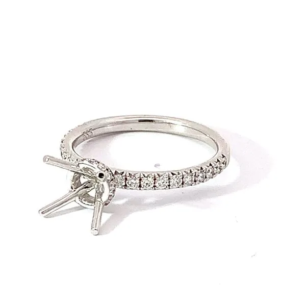 Classic Diamond Engagement Ring Setting Image 3 Redlands Jewelers Redlands, CA