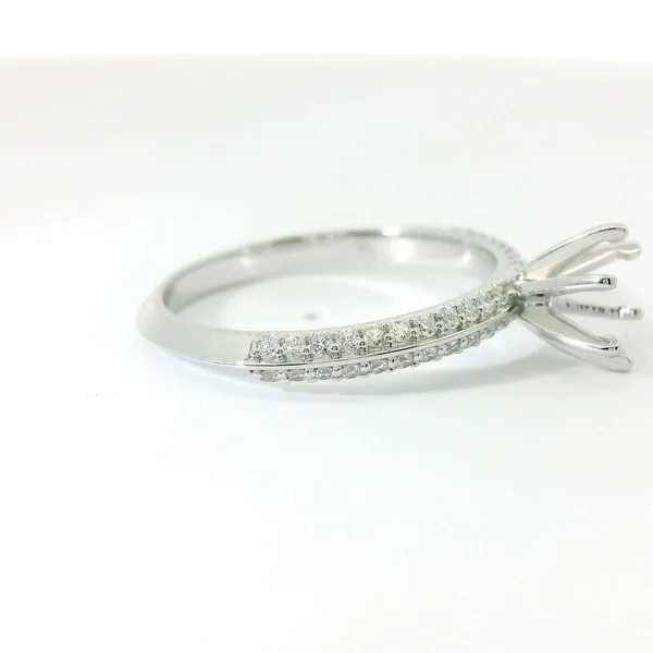 Diamond Semi-Mount Ring Image 2 Redlands Jewelers Redlands, CA