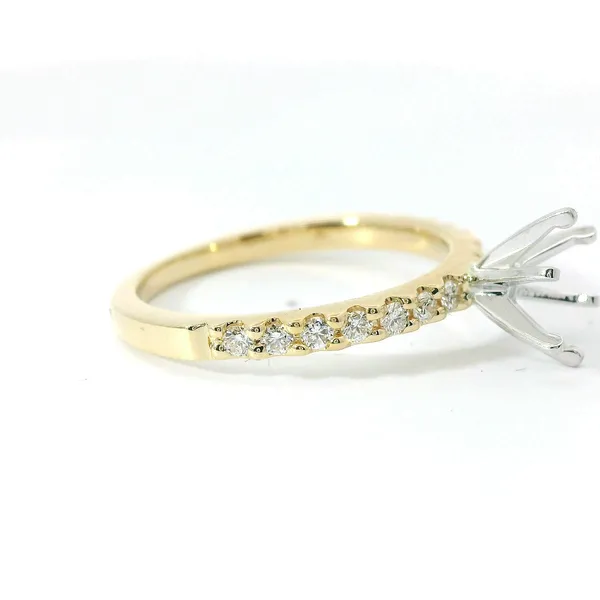 Diamond Semi-Mount Ring Image 2 Redlands Jewelers Redlands, CA