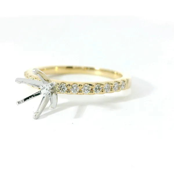 Diamond Semi-Mount Ring Image 3 Redlands Jewelers Redlands, CA