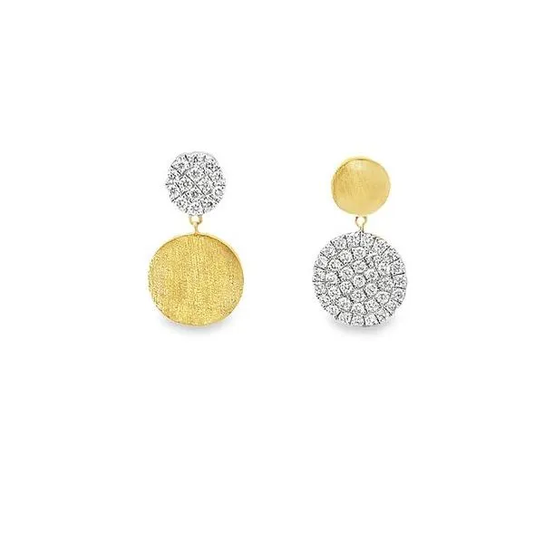 Diamond Brushed Earrings Redlands Jewelers Redlands, CA