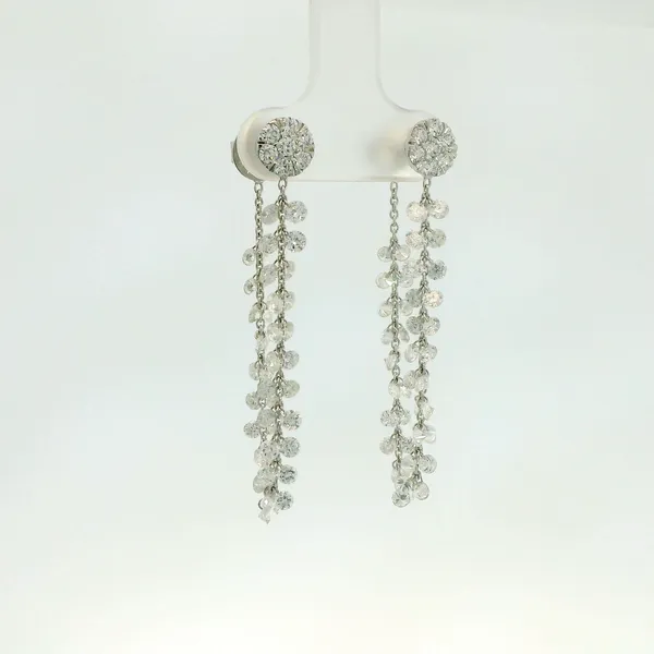 Diamond Dangle Earrings Redlands Jewelers Redlands, CA
