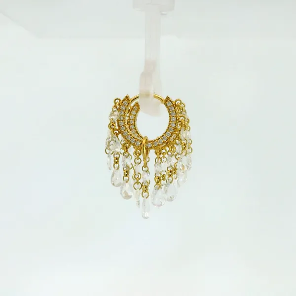 Diamond Huggie Hoop Earrings Image 2 Redlands Jewelers Redlands, CA