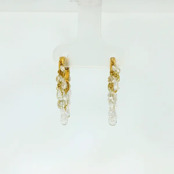 Diamond Huggie Hoop Earrings Image 3 Redlands Jewelers Redlands, CA